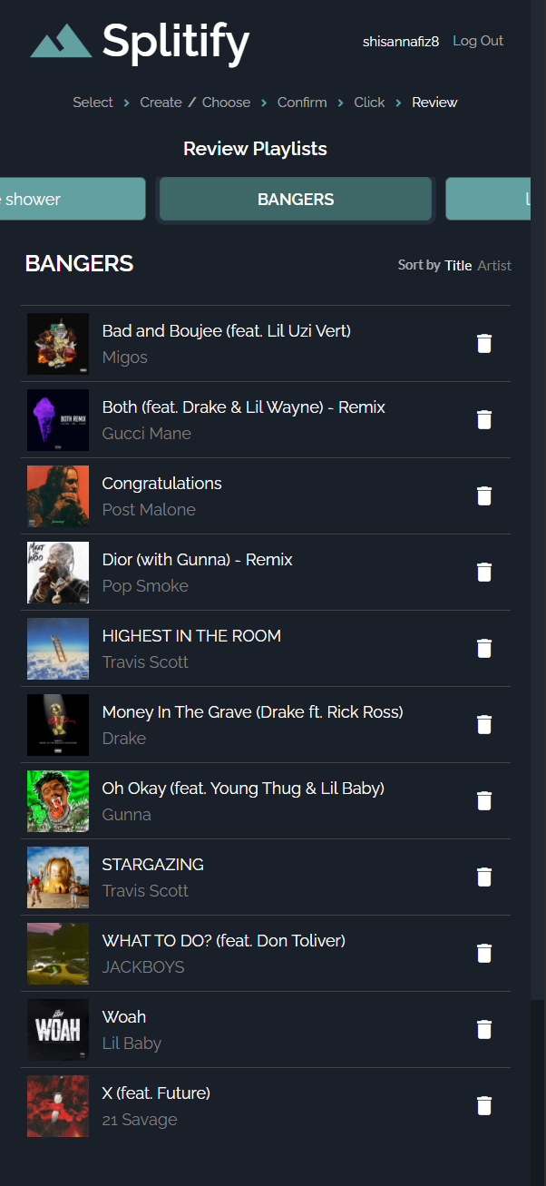 Splitify Review Mobile